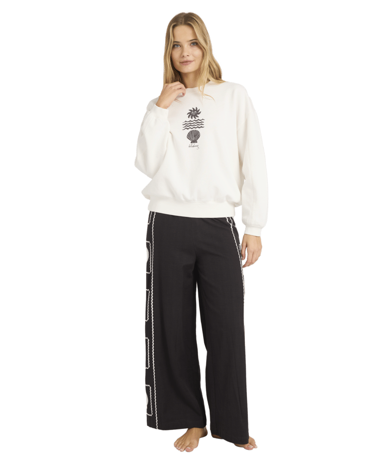 Billabong Sol Mate Kendal Crew in SALT CRYSTAL