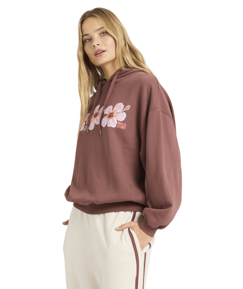 Billabong Back To It Kendal Hoodie in ESSPRESSO