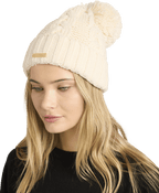 Billabong Cozy Up Beanie in WHITE CAP