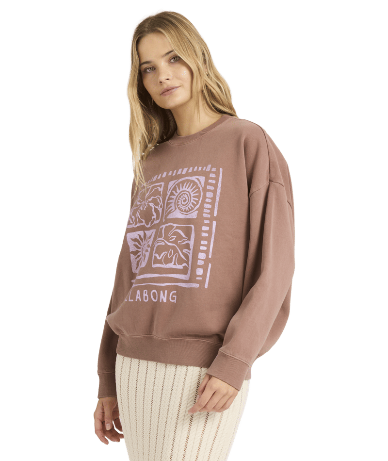 Billabong Sand To Surf Crew in BROWNSTONE