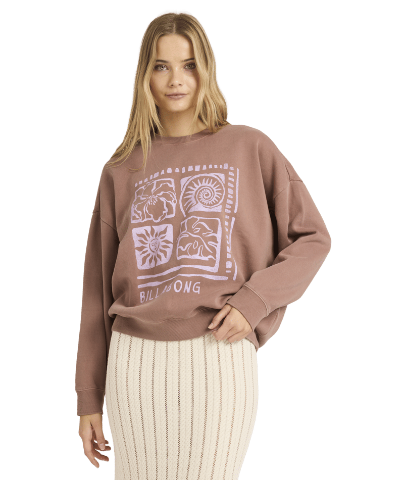 Billabong Sand To Surf Crew in BROWNSTONE