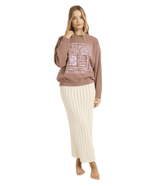 Billabong Sand To Surf Crew in BROWNSTONE
