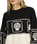 Billabong Sea Side Dreamer Sweater in BLACK SANDS
