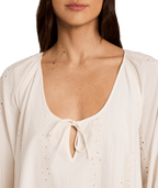 Billabong Sweet Solace Mini Dress in SALT CRYSTAL