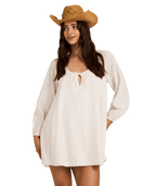 Billabong Sweet Solace Mini Dress in SALT CRYSTAL