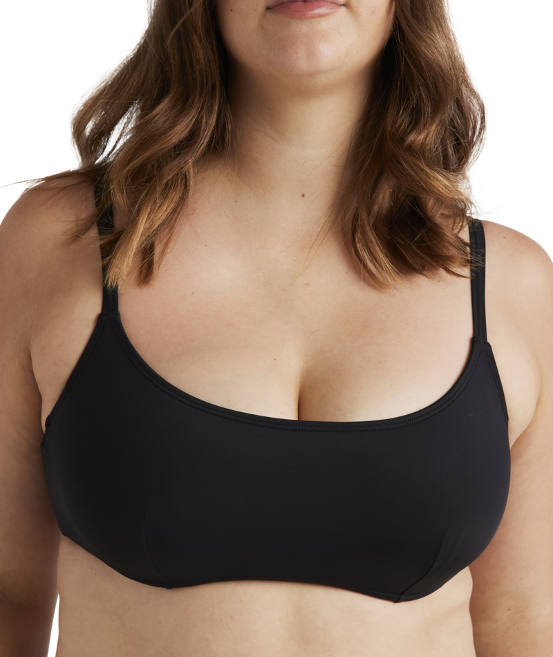Billabong Sol Searcher Mia Dd Bralette in BLACK PEBBLE