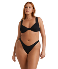 Billabong Summer High Chloe Bra in BLACK SANDS