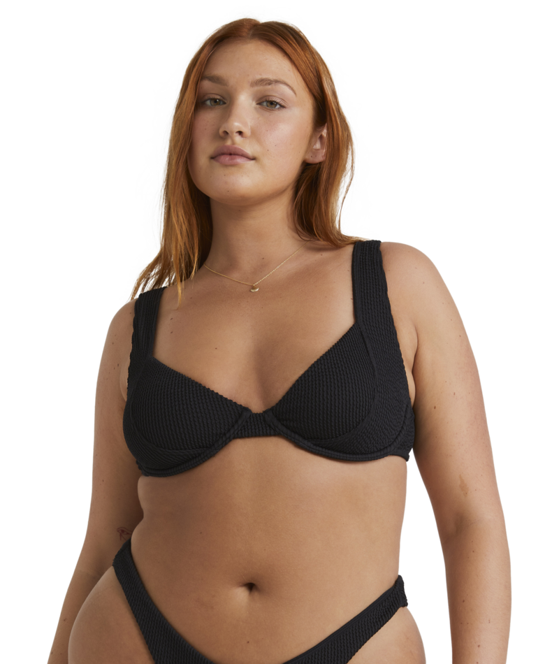 Billabong Summer High Chloe Bra in BLACK SANDS