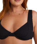 Billabong Summer High Chloe Bra in BLACK SANDS