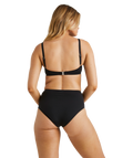 Billabong Sol Searcher Hi Retro Pant in BLACK PEBBLE