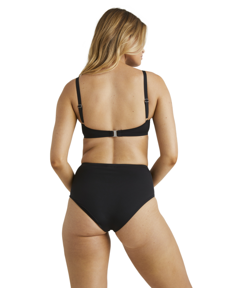 Billabong Sol Searcher Hi Retro Pant in BLACK PEBBLE