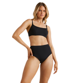 Billabong Sol Searcher Hi Retro Pant in BLACK PEBBLE
