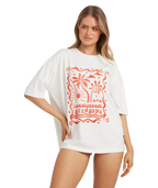 Billabong Coco Palm Tee in SALT CRYSTAL