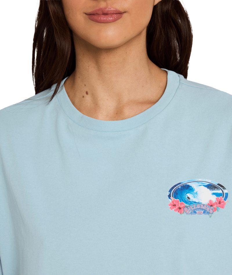 Billabong Ocean 73 Tee in DUSK BLUE