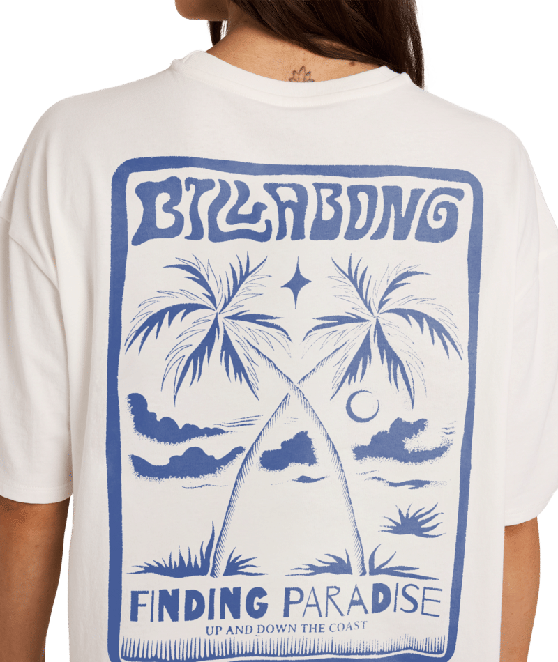 Billabong Sunsets Tee in SALT CRYSTAL