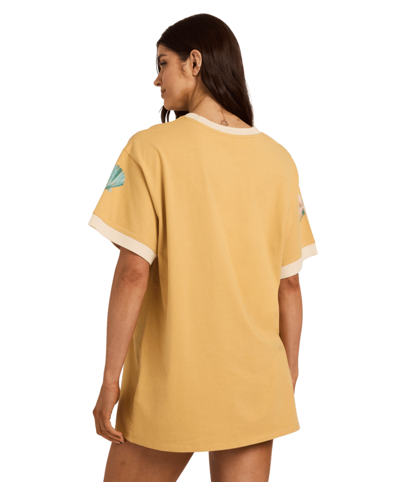Billabong Salty Since Tee in CURRY