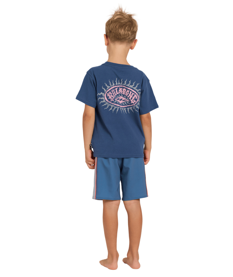 Billabong Groms Reverse Ss in DARK DENIM