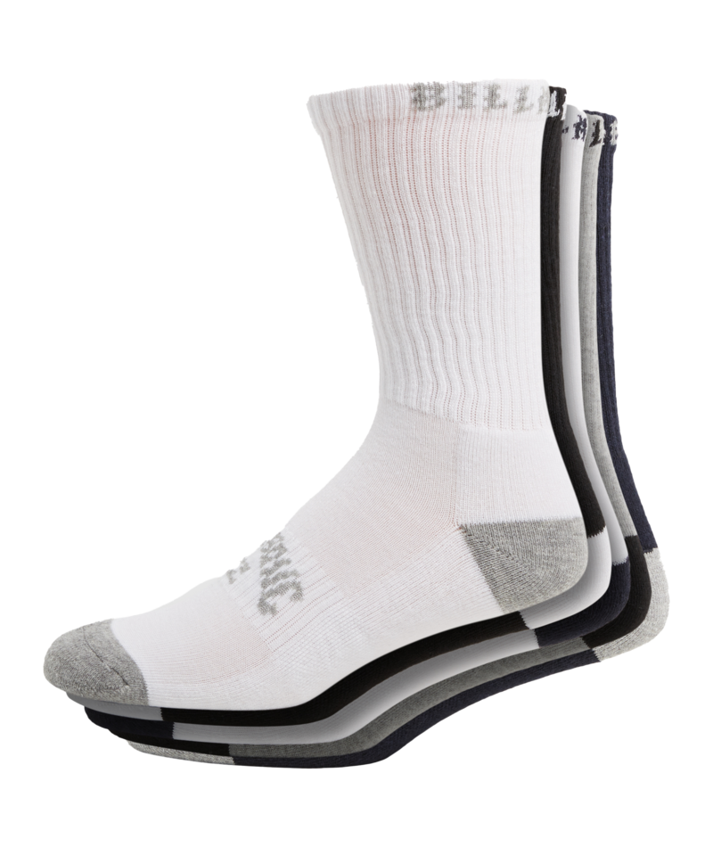 Billabong Sport Socks 5 Pack in MULTI
