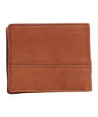 Billabong Dimension 2in1 Leather Wallet in TAN