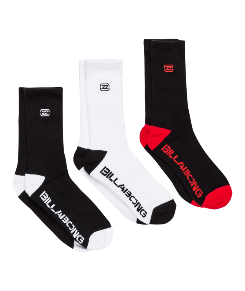 Billabong Bracket Wave 3 Pack in MULTI