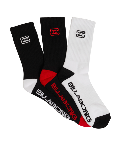 Billabong Bracket Wave 3 Pack in MULTI