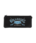 Billabong Large Pencil Case in BLACK