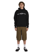 Billabong Triple Up Pop Hood in BLACK