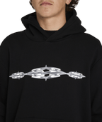 Billabong Triple Up Pop Hood in BLACK