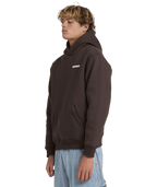 Billabong Adiv Slant Pop Hood in CHOCOLATE