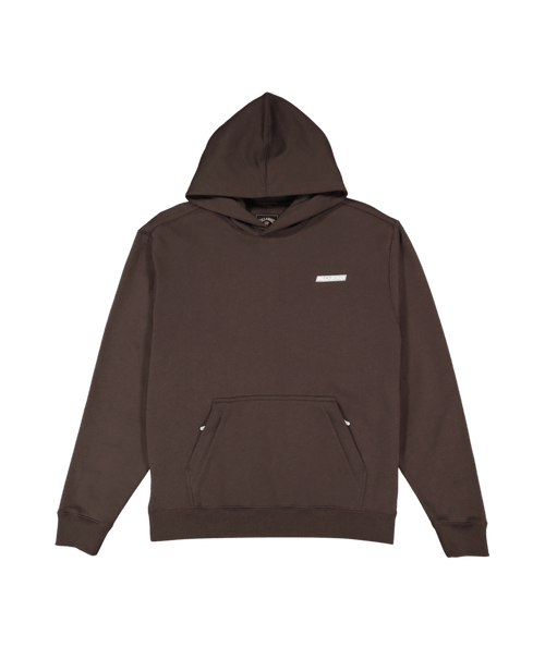Billabong Adiv Slant Pop Hood in CHOCOLATE