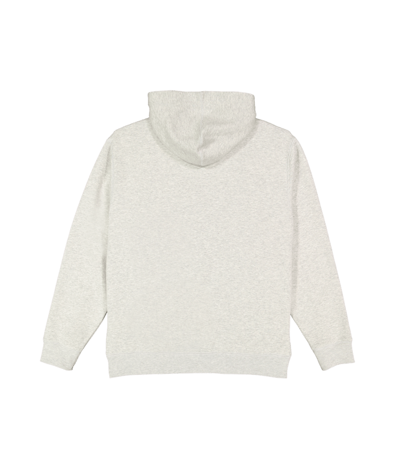 Billabong Adiv Mock Pop Hood in LIGHT GREY HEATHER
