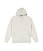 Billabong Adiv Mock Pop Hood in LIGHT GREY HEATHER