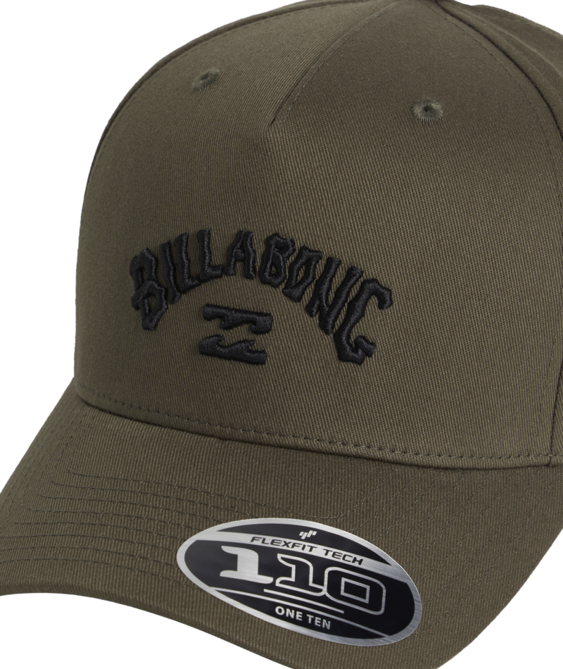 Billabong Arch Flexfit 110 Snapback in DARK MILITARY
