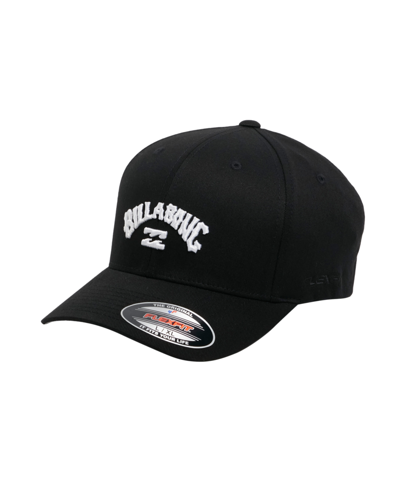 Billabong Arch Flexfit Cap in BLACK