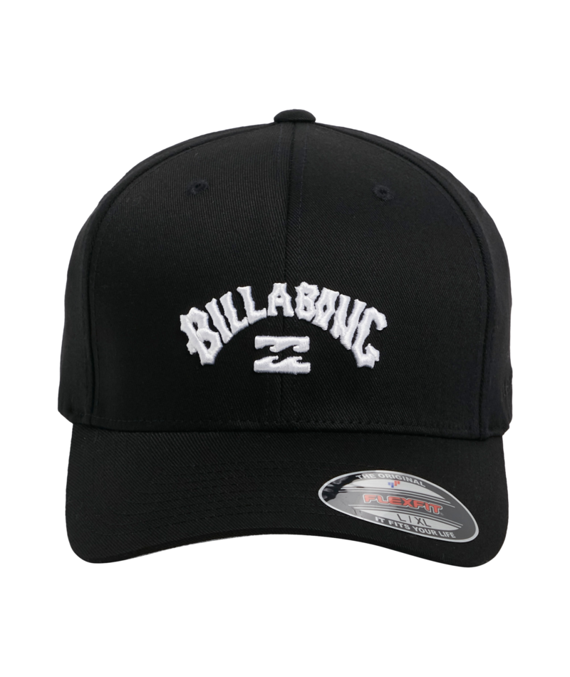Billabong Arch Flexfit Cap in BLACK