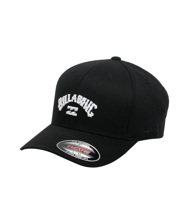 Billabong Arch Flexfit Cap in BLACK
