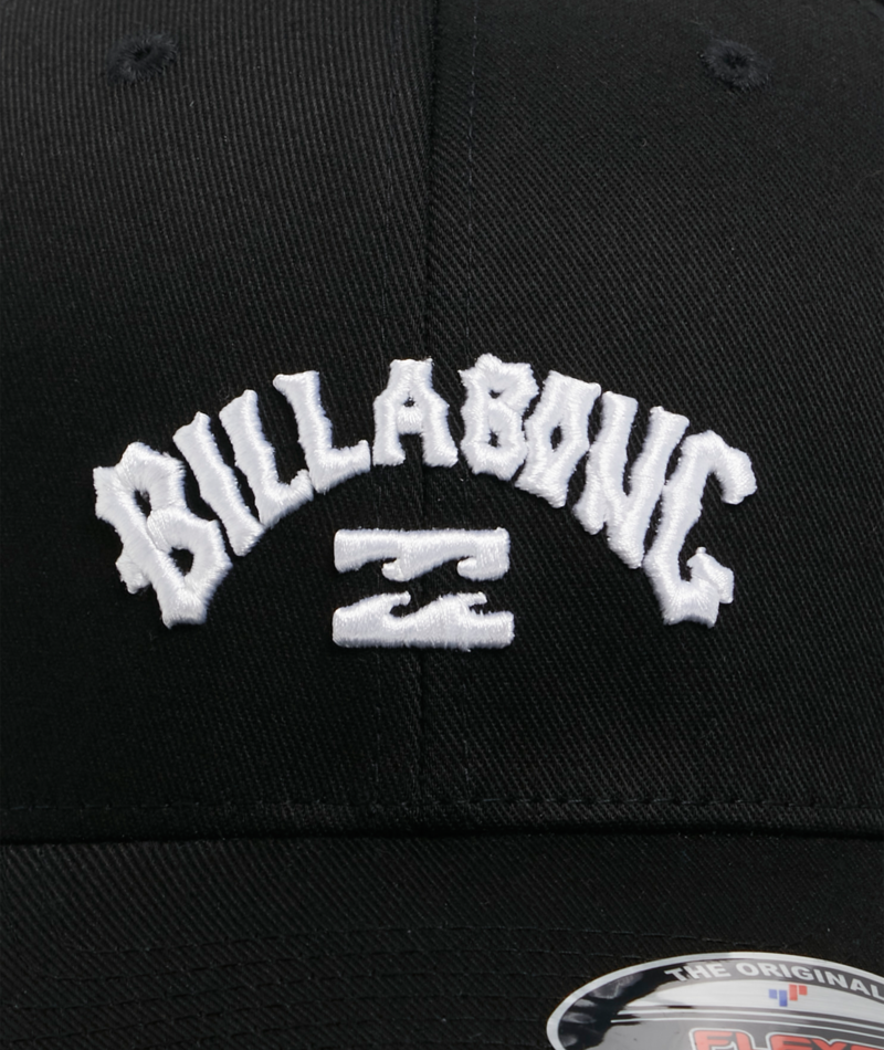 Billabong Arch Flexfit Cap in BLACK