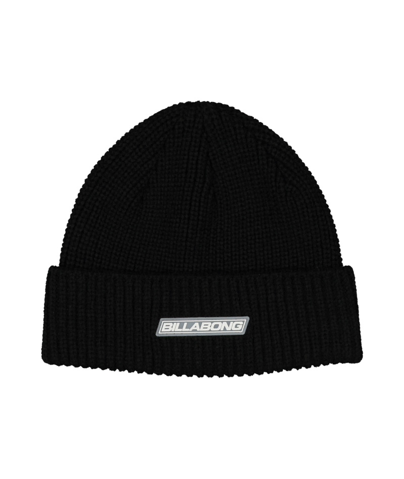 Billabong Adiv Slant Beanie in BLACK