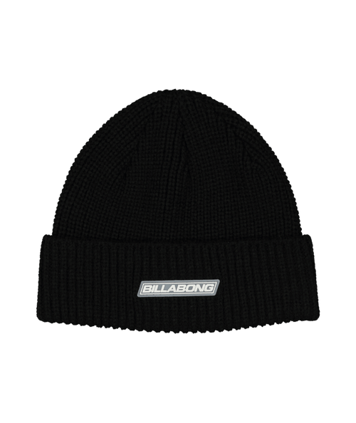 Billabong Adiv Slant Beanie in BLACK