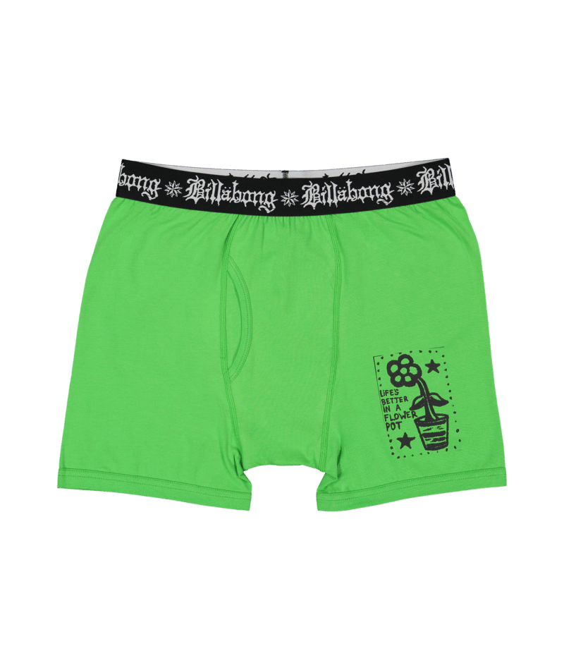 Billabong Creed Flower Pot Brief 3 Pack in MULTI