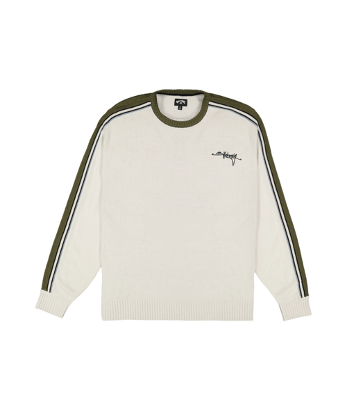 Billabong Script Sweater in SILVER
