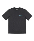 Billabong Shoreline Lf Ss in BLACK HEATHER