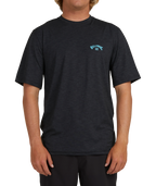 Billabong Shoreline Lf Ss in BLACK HEATHER