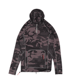 Billabong Strike Mission Hooded Rashie in BLACK CAMO