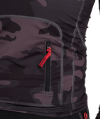 Billabong Strike Mission Hooded Rashie in BLACK CAMO