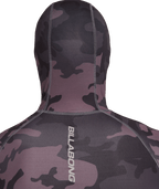 Billabong Strike Mission Hooded Rashie in BLACK CAMO