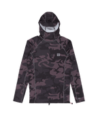 Billabong Strike Mission Hooded Rashie in BLACK CAMO