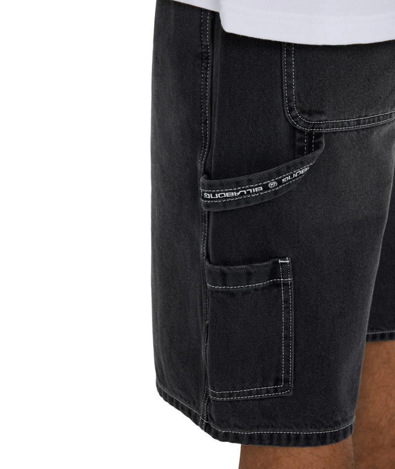 Billabong Bad Dog Workwear Short in WASHED BLACK
