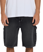 Billabong Bad Dog Workwear Short in WASHED BLACK