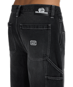 Billabong Bad Dog Workwear Short in WASHED BLACK